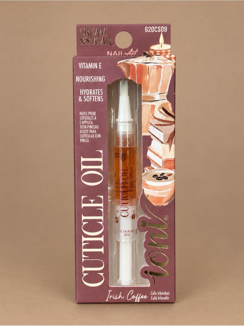 Ioni Cuticle Oil Pen - Irish Coffee (Nourishing Vitamin E)